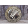 Srebrny Włoski Talerz - Postać Mitycza - próba 800 493g - SREBRO 800