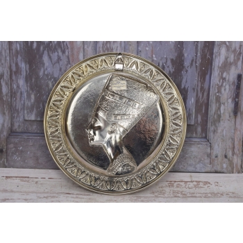 Srebrny Włoski Talerz - Postać Mitycza - próba 800 493g - SREBRO 800