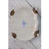 Szkatuła Bomboniera Szkatuła Misa Ślimak - Porcelana Okuta Brązem Sygn.