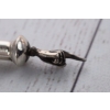 OGROMNY Srebrny CARSKI Jad Do Czytania Tory - Srebro 84 - Judaica - 45CM