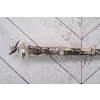 OGROMNY Srebrny CARSKI Jad Do Czytania Tory - Srebro 84 - Judaica - 45CM