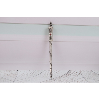 Srebrny CARSKI Jad Do Czytania Tory - Srebro 84 - Judaica - 29CM