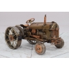 Stary Metalowy Zabytkowy Traktor - Prezent Vintage - Dekoracja Rolnik