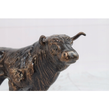 Żeliwny Byk - Giełda Hossa Kryptowaluty - Bitcoin - Figurka Statuetka