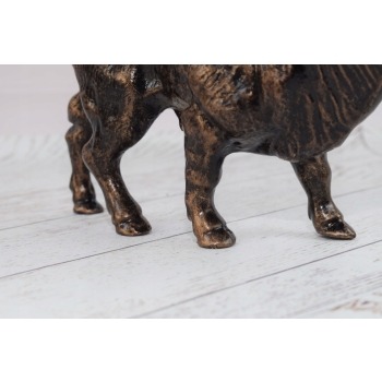 Żeliwny Byk - Giełda Hossa Kryptowaluty - Bitcoin - Figurka Statuetka