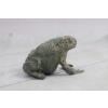 Mini Figurka Żaba Żabka - Ogrodowa Figura z Brązu - Rzeźba Posąg