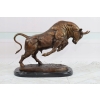 Duży Masywny Byk Bitewny - Corrida Korrida - Toro Bravo - Figura z Brązu