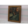 TAMARA De Łempicka - Kobieta w Bugatti - Art Deco - Stary Obraz Olejny