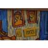 Abstrakcja Vincent Van Gogh - Pokój - Obraz Olejny - Złota Rama Prezent