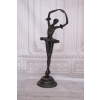 Duża Żeliwna Tancerka - Baletnica Ballerina - Żeliwna Figura ART DECO 125cm