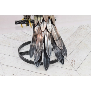 Duża Ogrodowa Figura - Groźny Orzeł - Rzeźba Dom - Vintage - 102cm