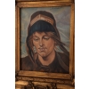 J. MALCZEWSKI - PORTRET KOBIETY - STARY OBRAZ OLEJNY