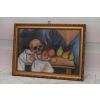 PAUL CEZANNE - MEMENTO MORI - Martwa Natura - STARY OBRAZ z FRANCJI