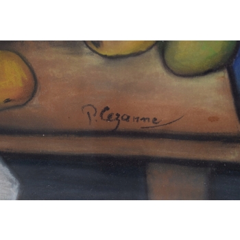 PAUL CEZANNE - MEMENTO MORI - Martwa Natura - STARY OBRAZ z FRANCJI