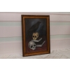 PAUL CEZANNE - MEMENTO MORI - Kruk Na Czaszkach - STARY OBRAZ z FRANCJI