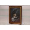 PAUL CEZANNE - MEMENTO MORI - Kruk Na Czaszkach - STARY OBRAZ z FRANCJI