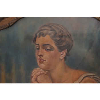 Jacek Malczewski - Portret - Wspomnienie - Polski Stary Obraz Olejny