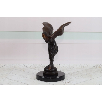 Kobieta Spirit of Ecstasy - Rolls Royce - Figura z Brązu Prezent