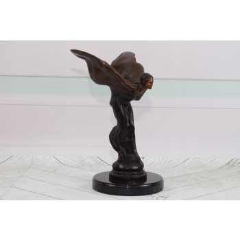 Kobieta Spirit of Ecstasy - Rolls Royce - Figura z Brązu Prezent