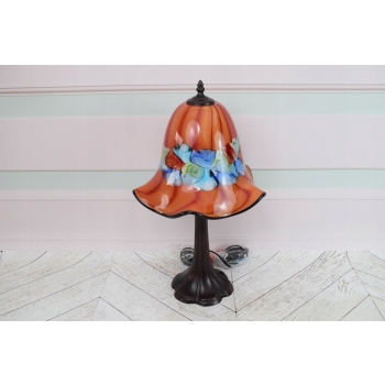 Lampa Stojąca Szkło Murano Style - Lampa Biurowa - Ozdoba