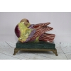 Porcelanowa Figura Ptaka - Ptak Gołąb Kaczka - Porcelana - Ozdoba Prezent