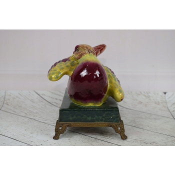 Porcelanowa Figura Ptaka - Ptak Gołąb Kaczka - Porcelana - Ozdoba Prezent