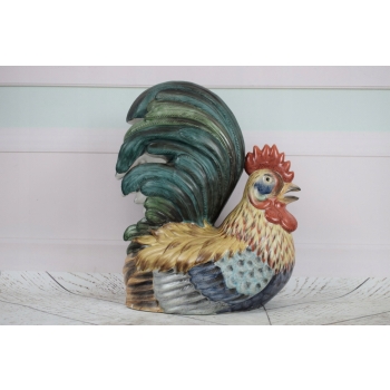 Porcelanowa Figura Kura - Ptak Kurczak Kaczka - Porcelana - Ozdoba Prezent