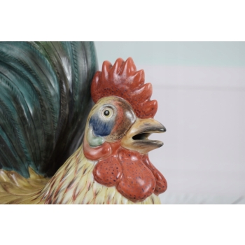 Porcelanowa Figura Kura - Ptak Kurczak Kaczka - Porcelana - Ozdoba Prezent
