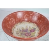 Porcelanowa Waza - Czerwony Puchar Amfora - Porcelana i Brąz - Kwiat Ozdoba