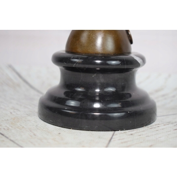 Pływak Nurek - akrobata - Prezent Vintage - Figura rzeźba z brązu - Unikat