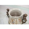 Porcelanowy Wazon - Waza Secesja - Porcelana + Brąz - Anioły Amory Prezent