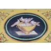 Muzealna Porcelanowa Szkatuła na Biżuterię - Żółta Porcelana + Brąz Ozdoba
