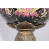 Nowoczesny Pałacowy Wazon Porcelanowy Porcelana + Brąz Secesja Smoki Ozdoba