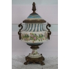 Muzealny Porcelanowy Wazon Amfora - Kwiaty Secesja Porcelana + Brąz Prezent