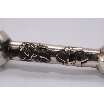 Srebrny CARSKI Jad Do Czytania Tory - Srebro 84 - Judaica - Lew #1