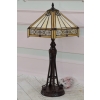 Lampa Witrażowa Styl Tiffany witraż - Secesja Kolorowa Lampka - Ozdoba
