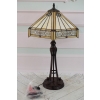 Lampa Witrażowa Styl Tiffany witraż - Secesja Kolorowa Lampka - Ozdoba