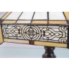 Lampa Witrażowa Styl Tiffany witraż - Secesja Kolorowa Lampka - Ozdoba