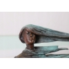 Stojąca Kobieta w Sukni - Salvador Dali - Figura z Brązu - Rzeźba - 40 cm