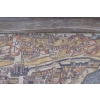 Zabytkowa Mapa Paryża Francja - Historyczne Mapy - Grafika Ścienna Płótno