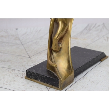 2 x Świeczniki z Brązu - Jaguar - Pantery Gepard - Dekoracja Prezent Ozdoba