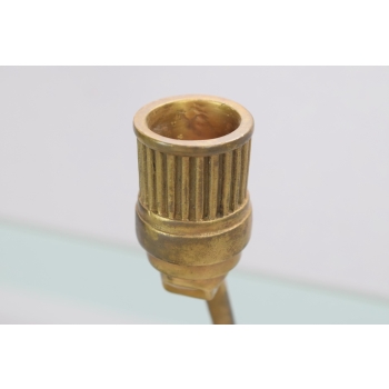 2 x Świeczniki z Brązu - Jaguar - Pantery Gepard - Dekoracja Prezent Ozdoba