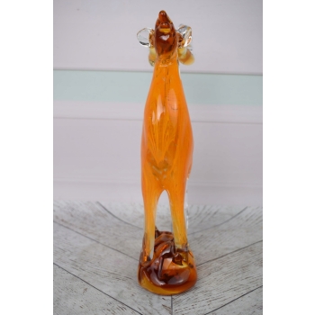 Szkło Murano Style - Jeleń Łoś Renifer - Figura ze Szkła - Dekoracja