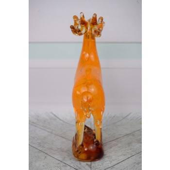 Szkło Murano Style - Jeleń Łoś Renifer - Figura ze Szkła - Dekoracja
