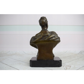 Augustyna Wiktoria - Popiersie - Cesarzowa Niemiec - Figura z Brązu Ozdoba