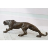 Ogromna Groźna Pantera - Puma - Figura Rzeźba z Brązu Dekoracja Dom Ogród