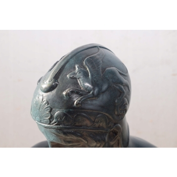 Ares Borghese - Posąg Wojownika - Rzeźba Figura z Brązu - Ozdoba Dekoracja