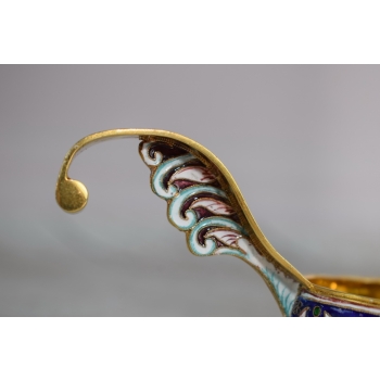Srebrny Czerpak Do Wina KOVSCH - pr. 84 srebro 132g Faberge