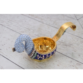Srebrny Czerpak Do Wina KOVSCH - pr. 84 srebro 132g Faberge