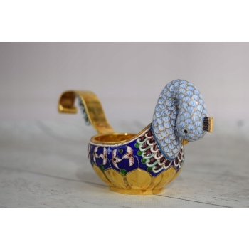 Srebrny Czerpak Do Wina KOVSCH - pr. 84 srebro 132g Faberge